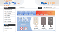 Desktop Screenshot of directmailboxes.com