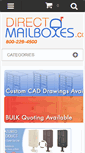 Mobile Screenshot of directmailboxes.com